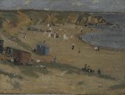 Frieseke, Frederick Carl Le Pouldu Landscape oil on canvas